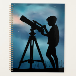 Agenda Planner Telescope Boy