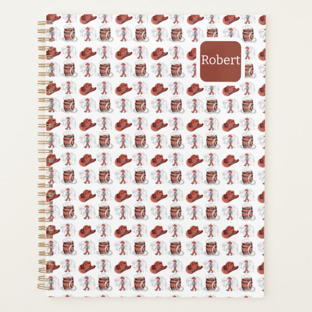 Agenda Planner Western (Anverso)