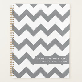 Agenda Planner Zigzag moderno mínimo