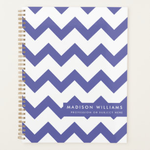 Agenda Planner Zigzag moderno mínimo