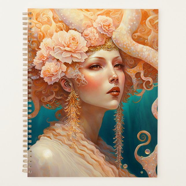 Agenda Plano de arte de la Fantasía de la Sirena de Octop (Anverso)