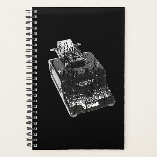 Agenda Plano de informes de tribunales pequeño (Anverso)