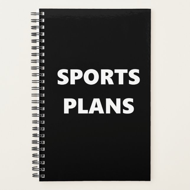 Agenda Plano deportivo Deportivo Planes deportivos (Anverso)