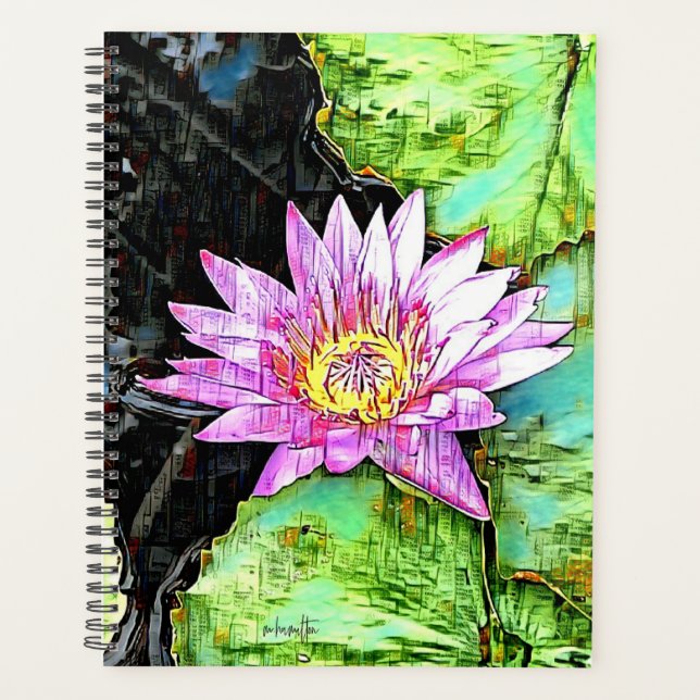 Agenda Plano diario de cubierta dura (Anverso)