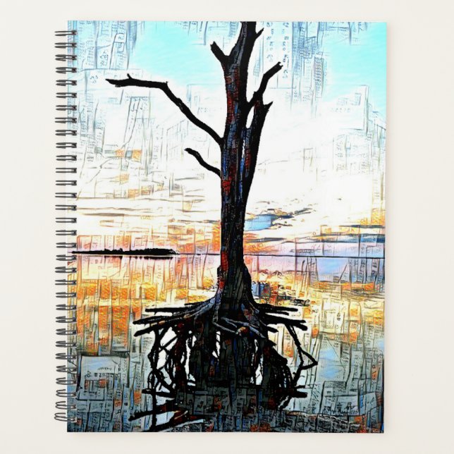 Agenda Plano diario de cubierta dura (Anverso)