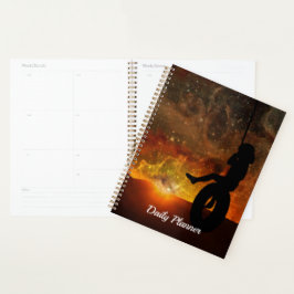 Agenda Plano diario De Niños En Tire Swing