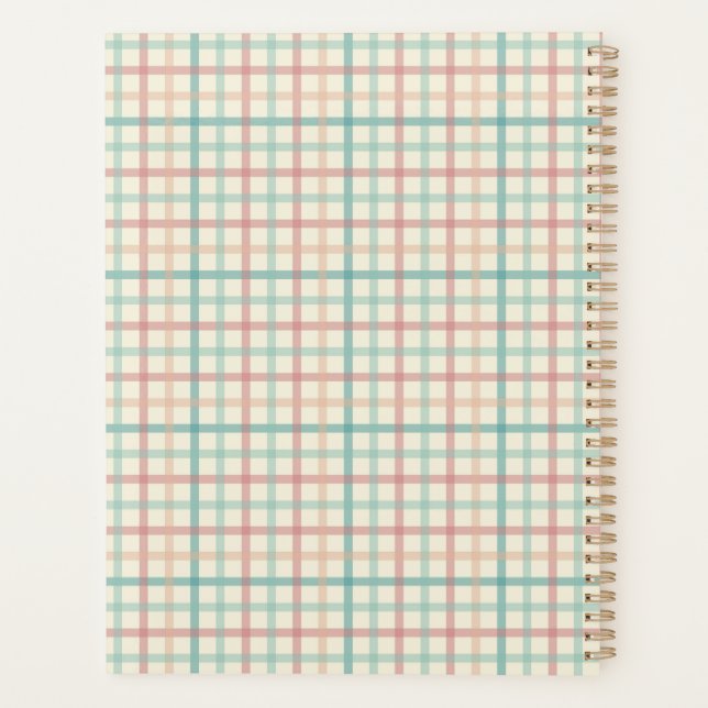 Agenda Plano retro marcado (Reverso)