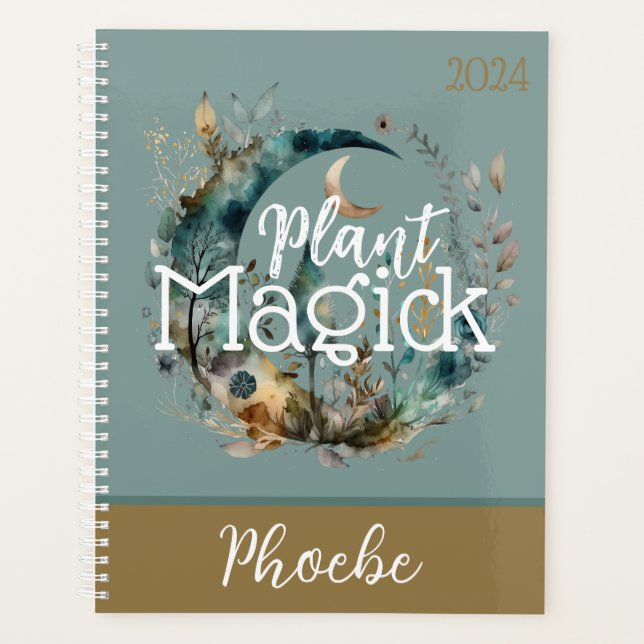 Agenda Planta Magick (Anverso)