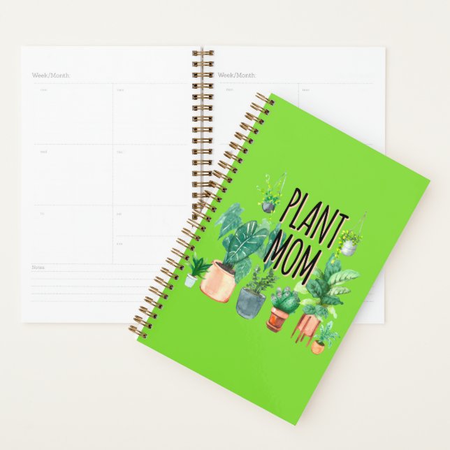 Agenda Planta Mamá -Jardinería, Regalo De Plantador Para  (Demostración)