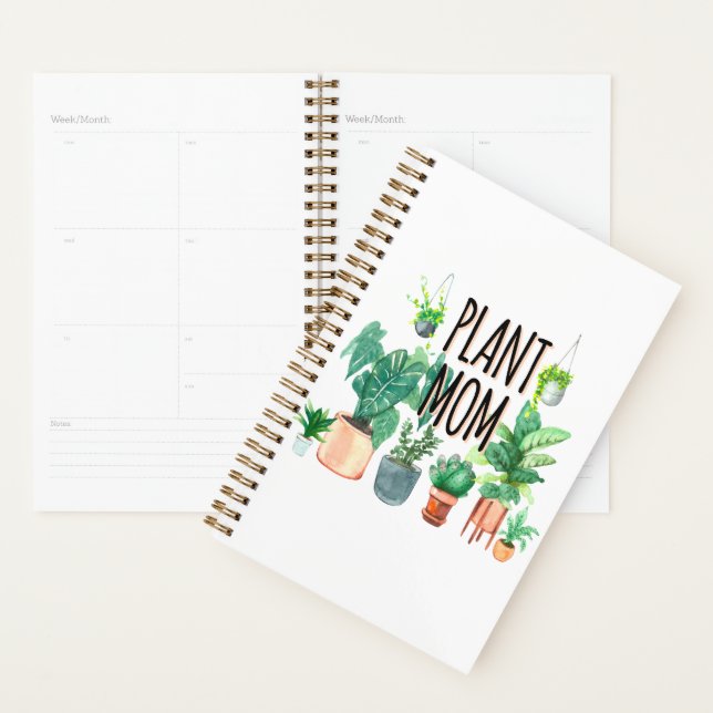 Agenda Planta Mamá -Jardinería, Regalo De Plantador Para  (Demostración)