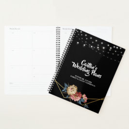 Agenda Plantador de casamiento de hilo de Magnolia Rústic