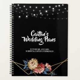 Agenda Plantador de casamiento de hilo de Magnolia Rústic