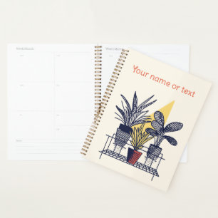 Agenda Plantas de Ilustracion botánico