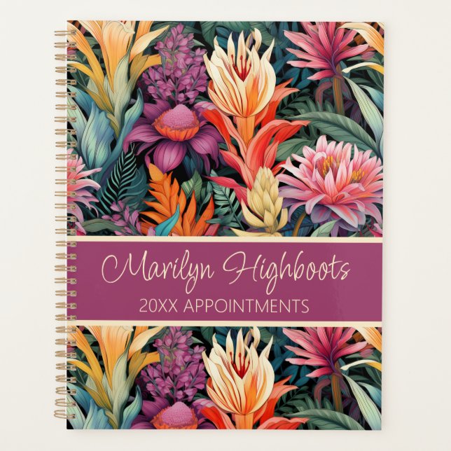 Agenda Plantas tropicales (Anverso)