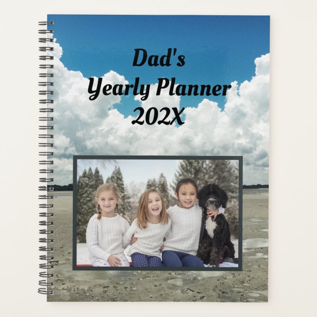 Agenda Plantilla de fotografía personalizada de Family Ye (Anverso)