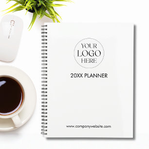 Agenda Plantilla de logotipo comercial de empresa persona