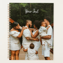 Agenda Plantilla de texto de foto y Personalizado persona