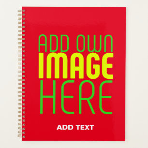 AGENDA PLANTILLA DE TEXTO DE IMAGEN ROJA SIMPLE EDITABLE