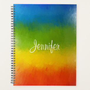Agenda Plantilla manuscrita de escritura moderna elegante
