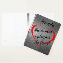 Plata Glam Planner que ama, a su manera