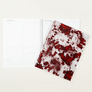 Agenda Plato de sangre derramada