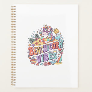 Agenda Playa de Unicornio Vibraciones Caprichosas Fondo B