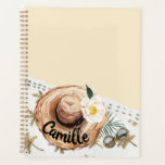 Agenda Playa tropical personalizada<br><div class="desc">Planner Personalizado De Playa Tropical. Artículos coincidentes en el diseño del Fiesta Cava de nuestra tienda</div>