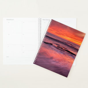 Agenda Playa Windansea Atardecer Rojo