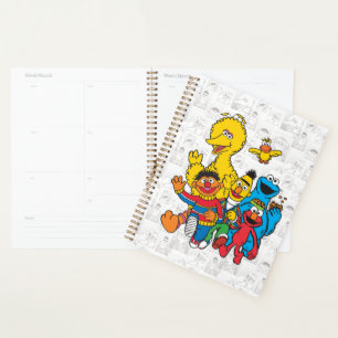 Agenda Plaza Sésamo 123 personalizada