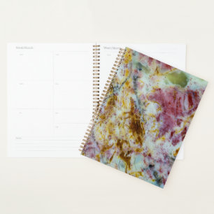 Agenda Plosa de Opalita Verde Australiana