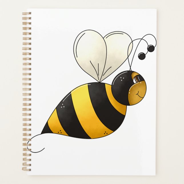 Agenda Plump Winged Bumble Bee (Anverso)
