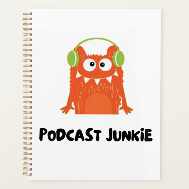 Agenda Podcast junkie (Anverso)