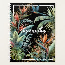 AGENDA PODER TROPICAL - EXÓTICO PERSONALIZADO ELEGANTE