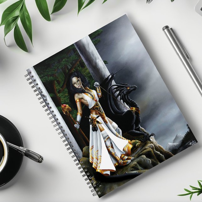Agenda Poderosa Hechicera de Fantasía Guardiana del Dragó (Subido por el creador)