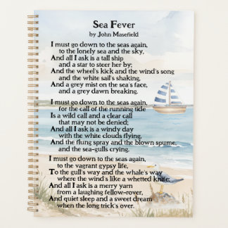 Agenda Poema náutico de John Masefield "Fiebre del Mar"