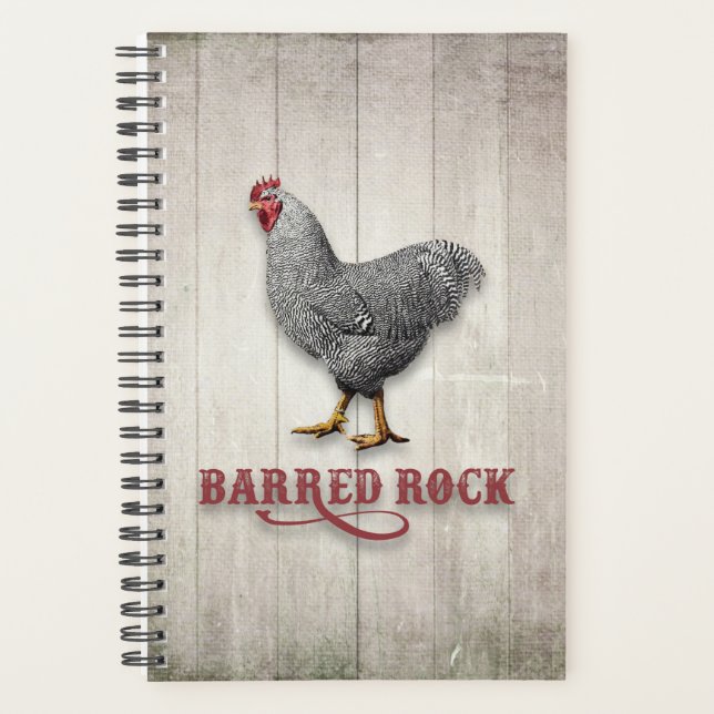 Agenda Pollo de rock barrido (Anverso)