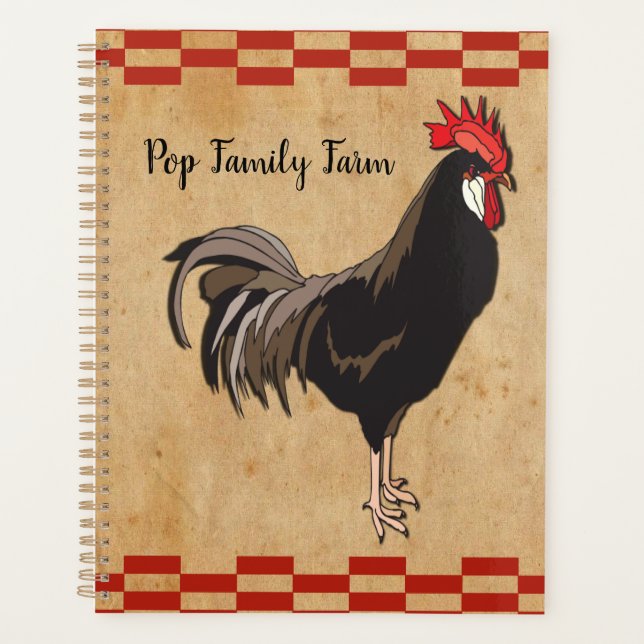 Agenda Pollo vintage (Anverso)