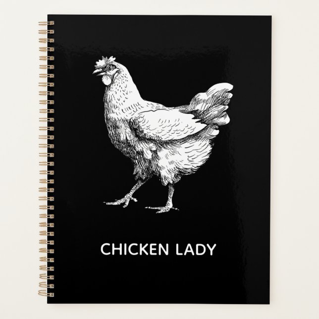 Agenda pollos y dibujo de gallos (Anverso)