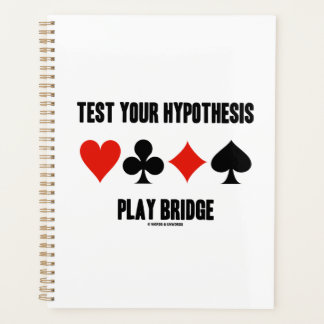 Agenda Pon a prueba tu hipótesis Juega Bridge Cuatro palo