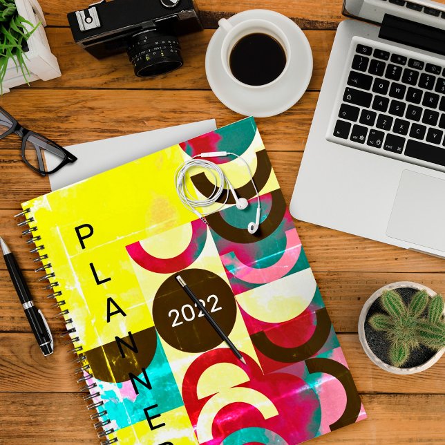 Agenda Pop Art, Grunge and Bold Colors (Subido por el creador)