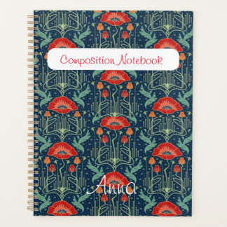 Agenda Poppy Art Nouveau