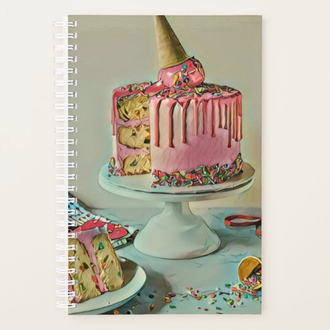 Agenda Popsicina de helado retro (Anverso)