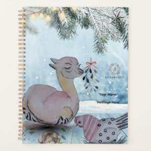 Agenda Portada de Boganhus "Eleze style Lama with Polka H