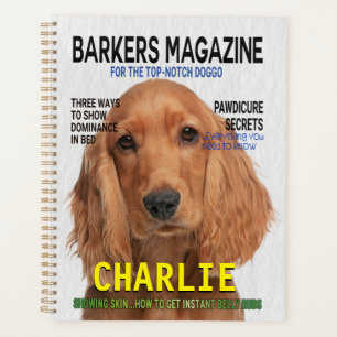 Agenda Portada de la revista Cocker Spaniel Parody