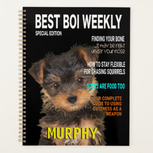 Agenda Portada de la revista Yorkshire Terrier Parody