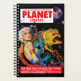 Agenda Portada de las historias del planeta de julio de 1