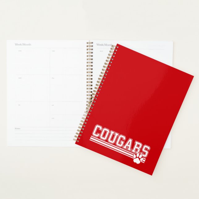 Agenda Portátil Cougars Planner (Demostración)