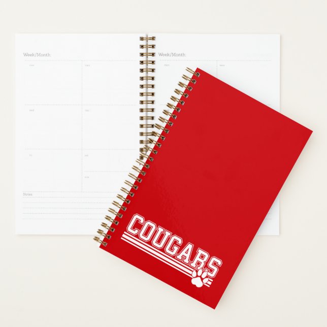 Agenda Portátil Cougars Planner (Demostración)