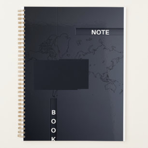 Agenda Portátil de cubierta dura espiral