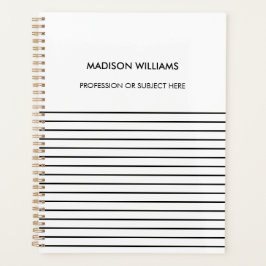 Agenda Portátil de espiral verde personalizado